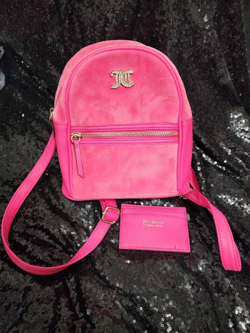 Juicy Couture Hot Pink Mini Backpack